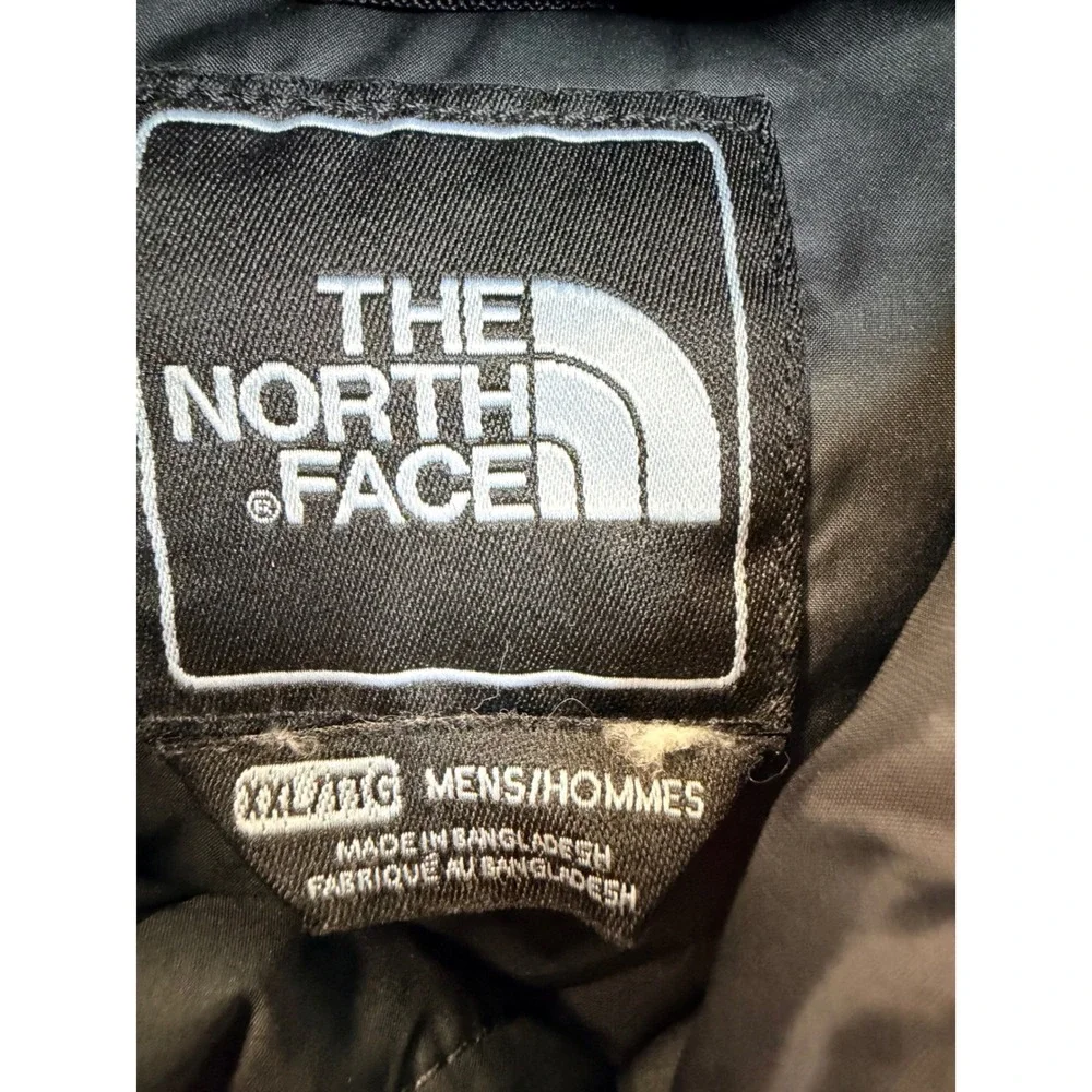 The North Face Nuptse 700 Puffer Vest Mens XXL Gray Black Down Insulated NF00C76